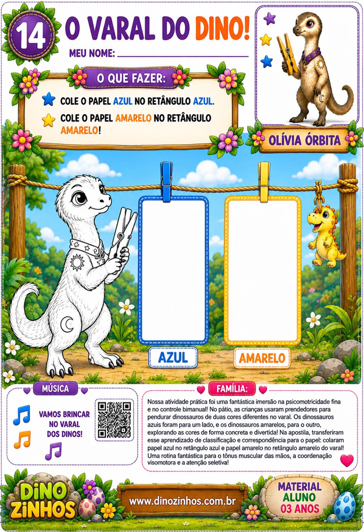 Caderno aluno 03 anos - Atividade 14