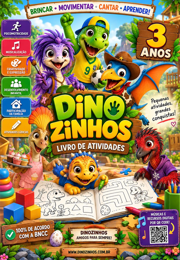 Caderno aluno 03 anos - Capa