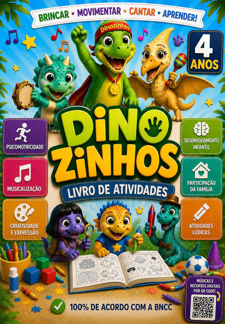 Caderno aluno 04 anos - Capa