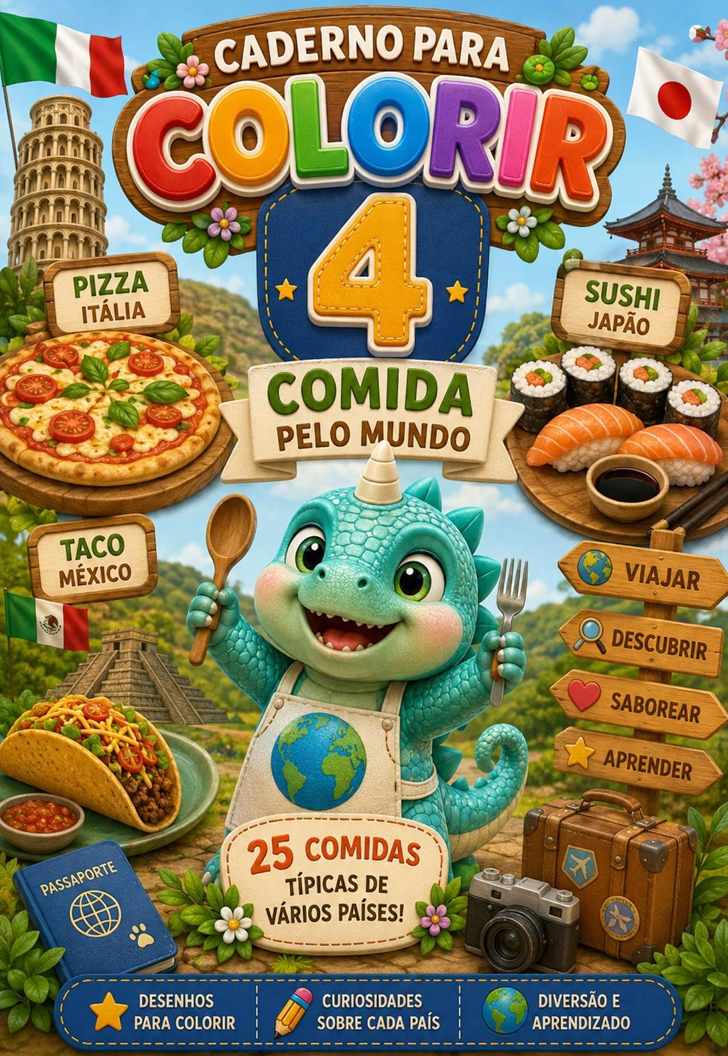 Caderno para Colorir 04