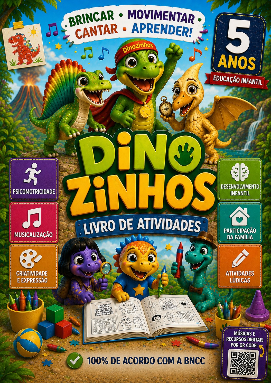 Livro Coleção 5 anos - Capa