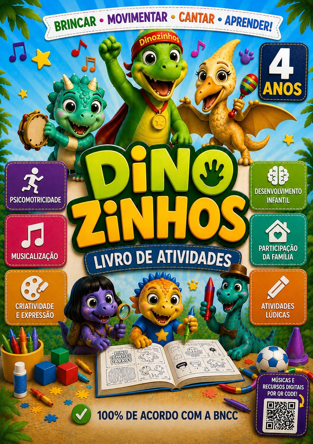 Livro Coleção 4 anos - Capa