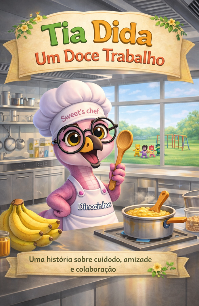 Livro Tia Dida um doce trabalho